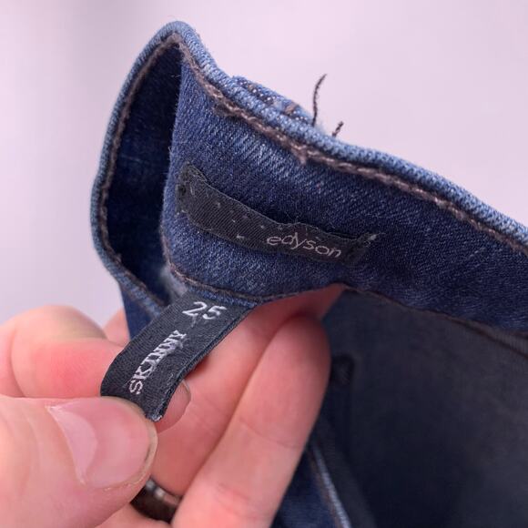 Edyson Skinny Jeans Womens Size 25 - Picture 6 of 10
